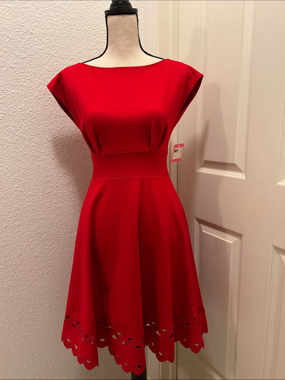 NWT kate spade Ponte Ric Rack Dress, XS